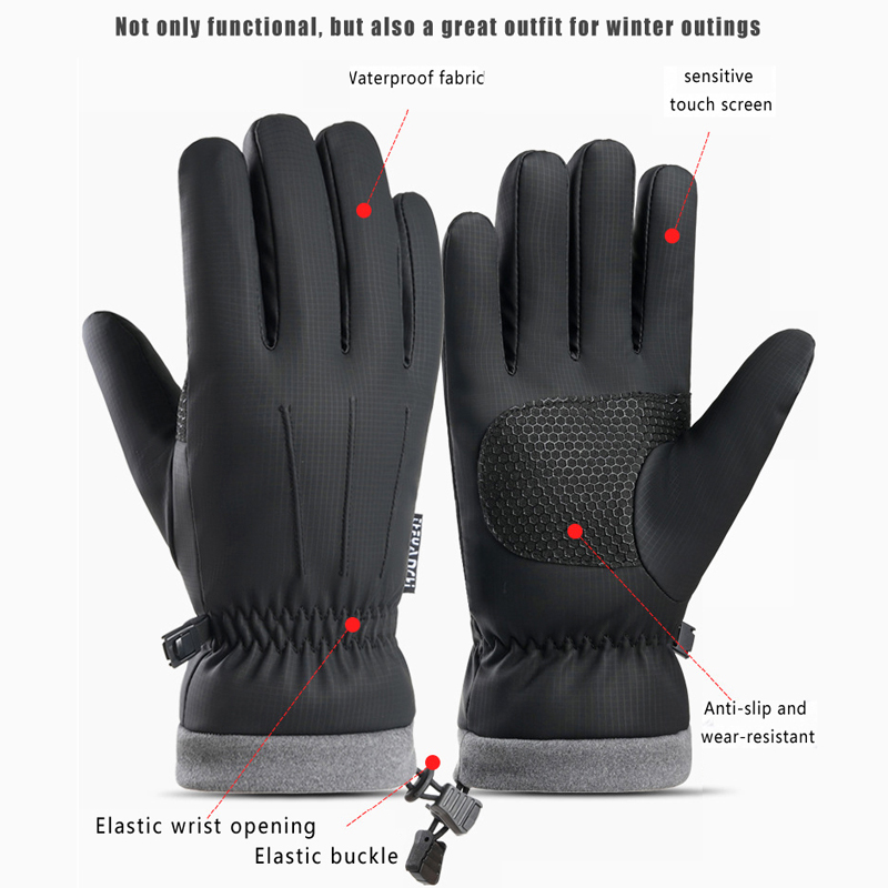 Водонепроницаемые зимние перча – обзор и цена Ski Glove Waterproof