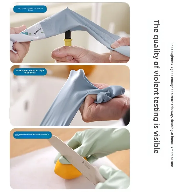 Женские кухонные перчатки — пр – обзор и цена Dish Glove Rubber