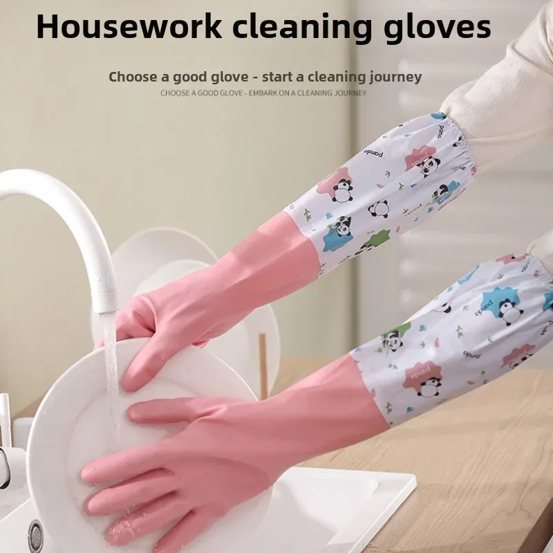 Женские кухонные перчатки — пр – обзор и цена Dish Glove Rubber