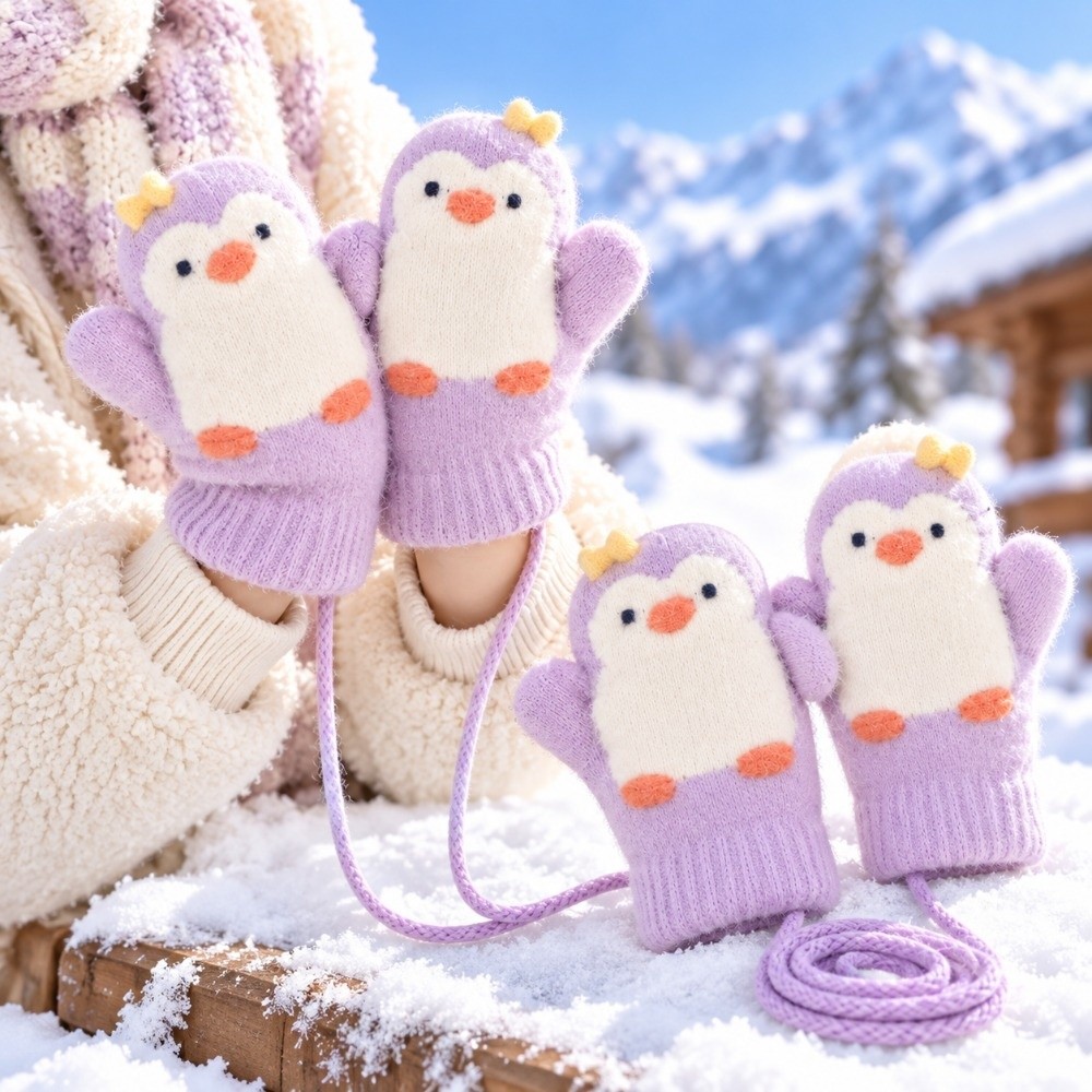 Детские перчатки с эластичной  – обзор и цена Wool Glove Lined