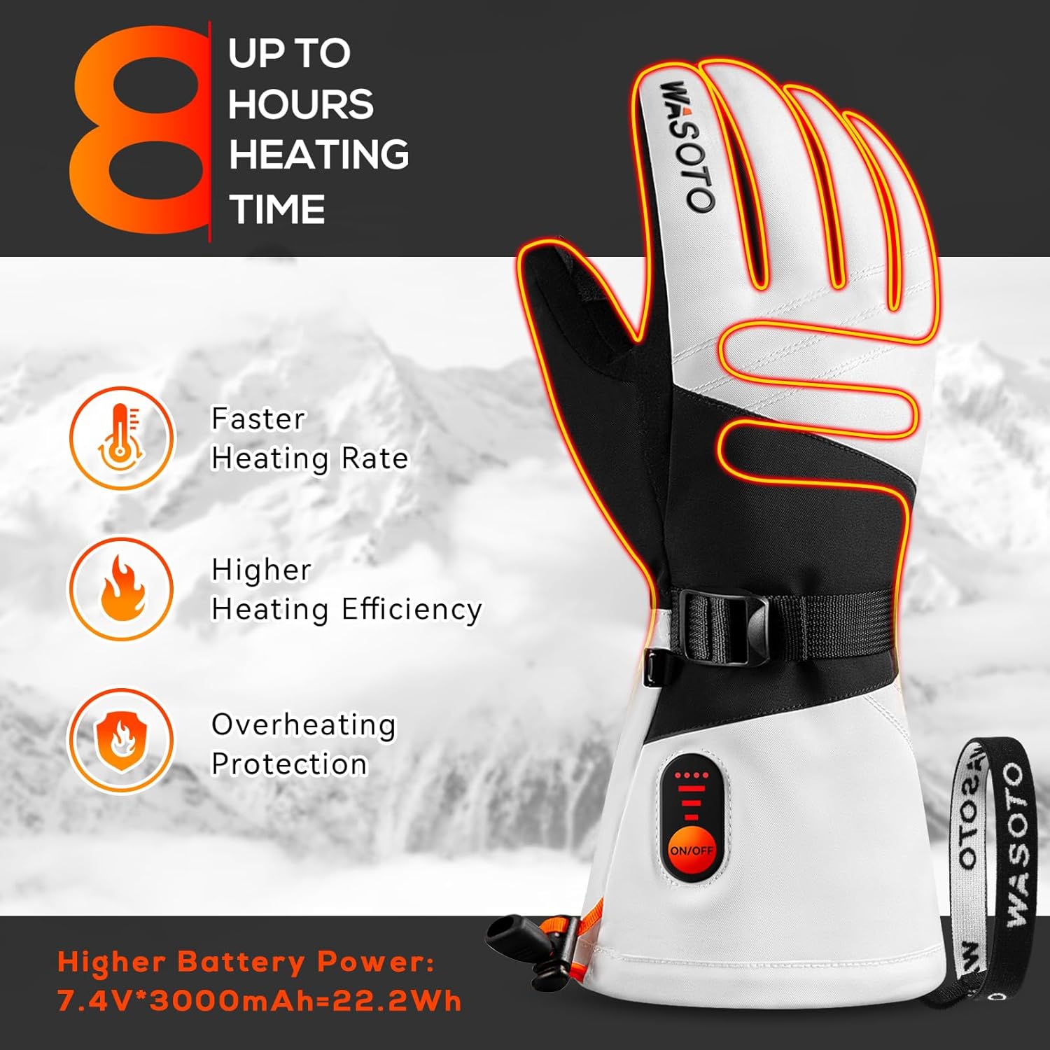 Профессиональные перчатки для  – обзор и цена Ski Glove Waterproof