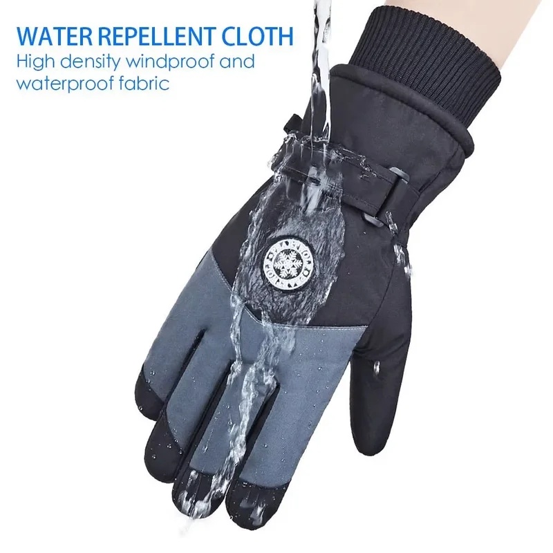 Зимние унисекс перчатки для сн – обзор и цена Ski Glove Waterproof
